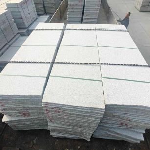 郑州芝麻白毛板，石材毛板