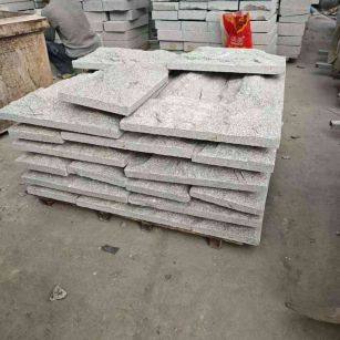 郑州芝麻白蘑菇石，自然面