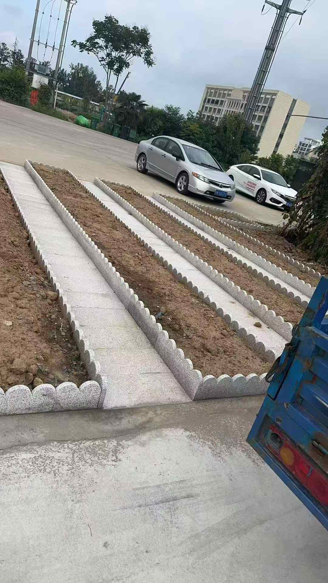 郑州芝麻白花边石