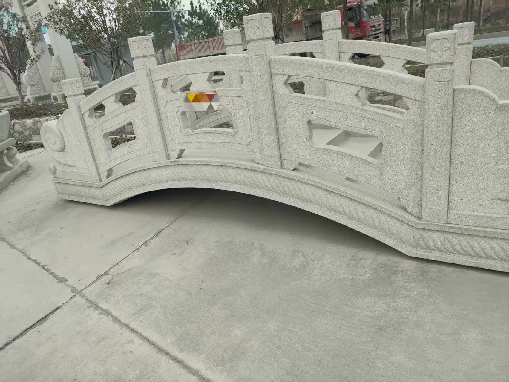 郑州芝麻白拱桥，石桥
