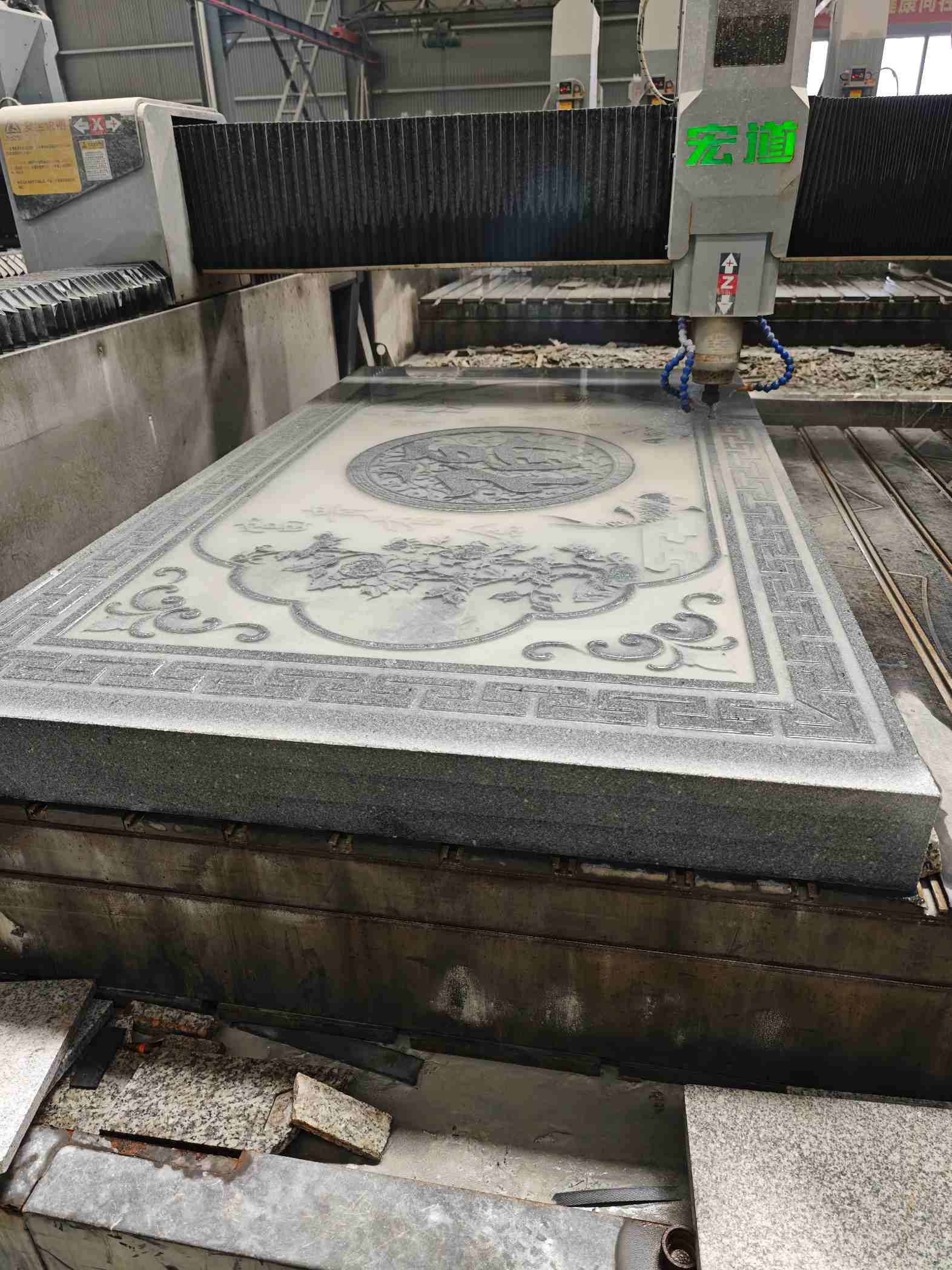 郑州芝麻灰雕刻版异形雕刻异形定制